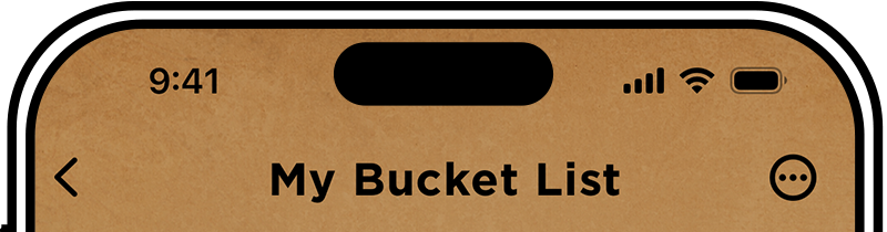 screenshot from iPhone app showing the top section of the phone